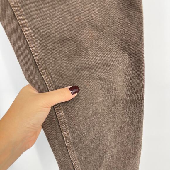 RE/DONE | 70's Stovepipe Jeans Washed Chocolate Brown Denim 25 - Picture 9 of 16